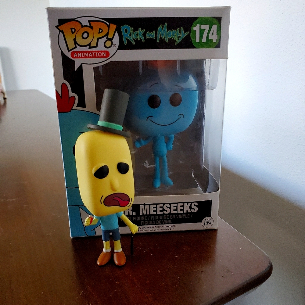Rick and Morty! Mr. Meeseeks & Mr. Poopy Butthole
